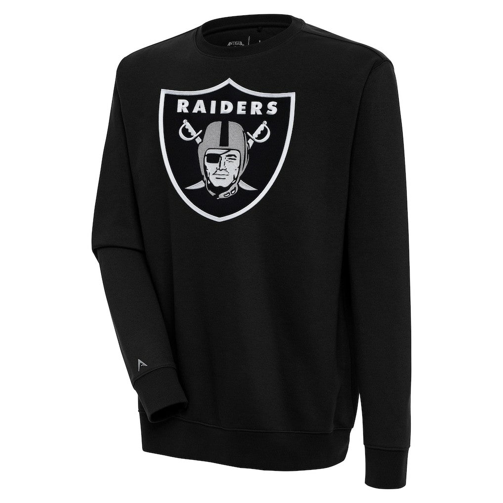 Las Vegas Raiders Antigua Victory Pullover Sweatshirt - Black online