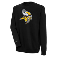 Minnesota Vikings Antigua Victory Pullover Sweatshirt - Black outlet