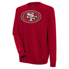 San Francisco 49ers Antigua Victory Pullover Sweatshirt - Scarlet discount