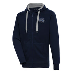 Dallas Cowboys Antigua Victory Full-Zip Hoodie - Navy discount