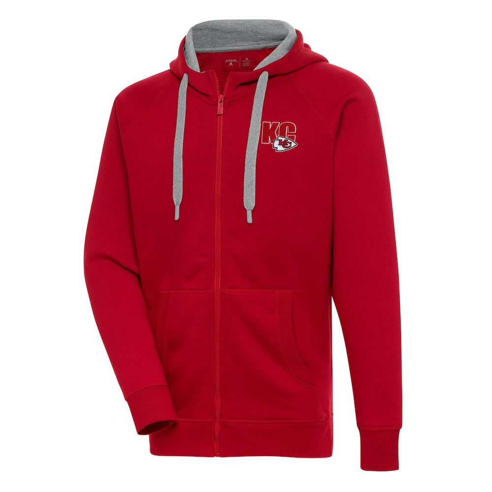 Kansas City Chiefs Antigua Victory Full-Zip Hoodie - Red cheap