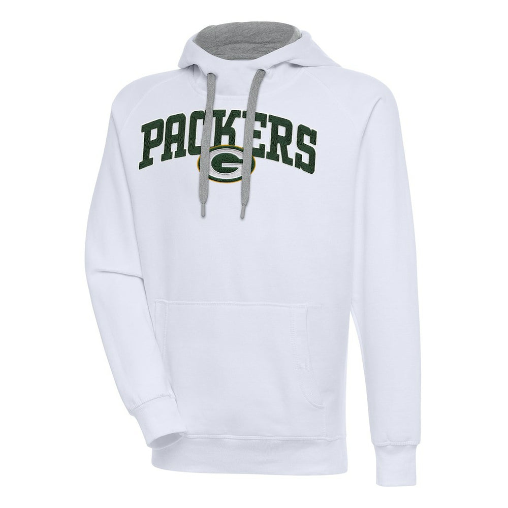 Green Bay Packers Antigua Victory Pullover Hoodie - White outlet