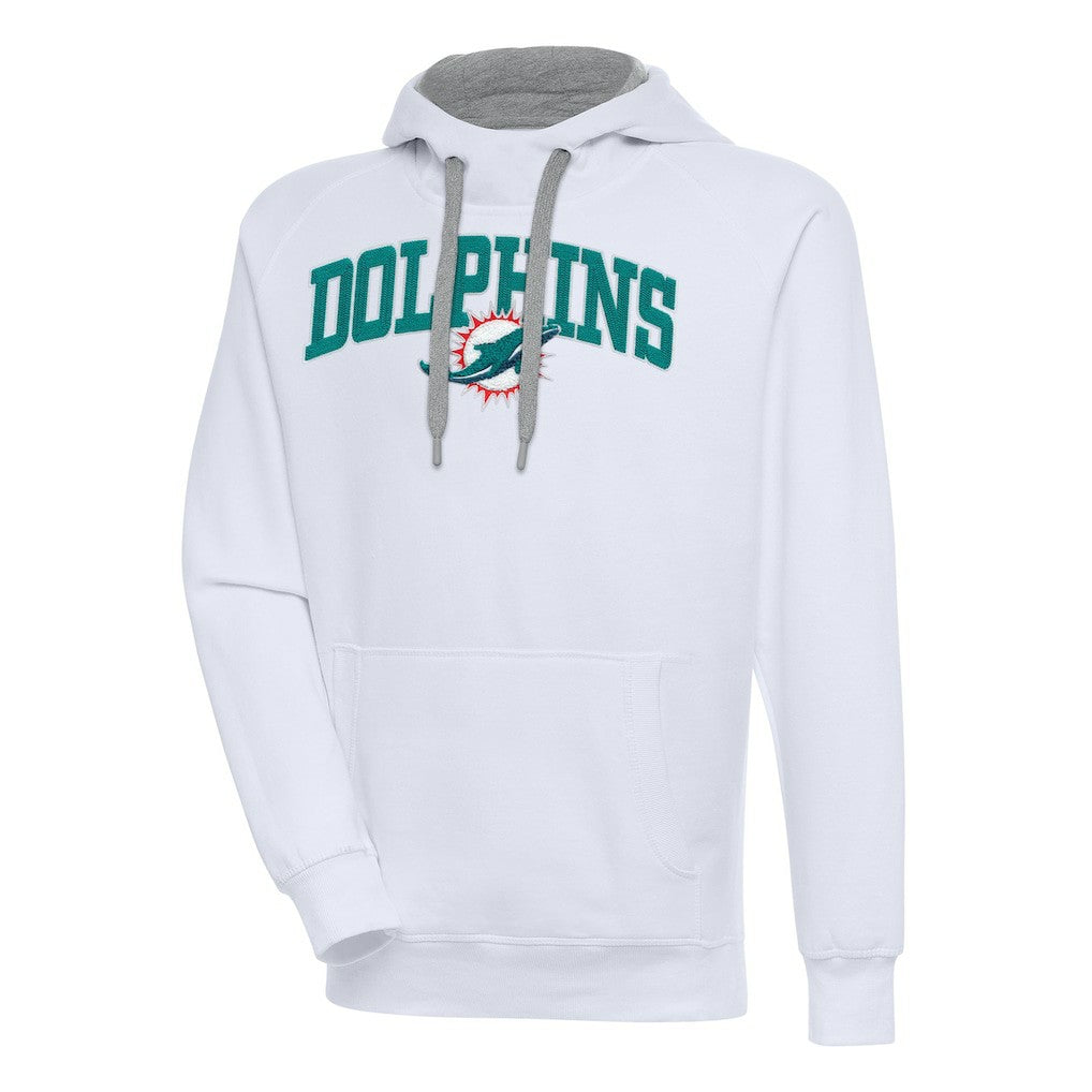 Miami Dolphins Antigua Victory Pullover Hoodie - White online