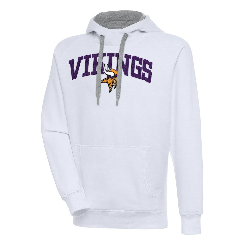 Minnesota Vikings Antigua Victory Pullover Hoodie - White outlet