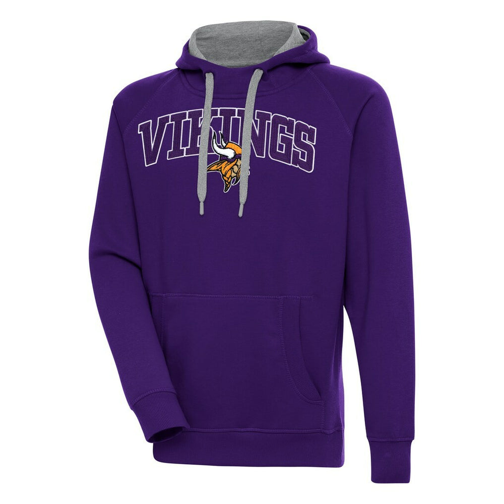 Minnesota Vikings Antigua Victory Pullover Hoodie - Purple sale
