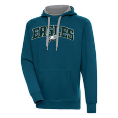 Philadelphia Eagles Antigua Victory Pullover Hoodie - Midnight Green outlet