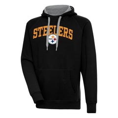 Pittsburgh Steelers Antigua Victory Pullover Hoodie - Black discount