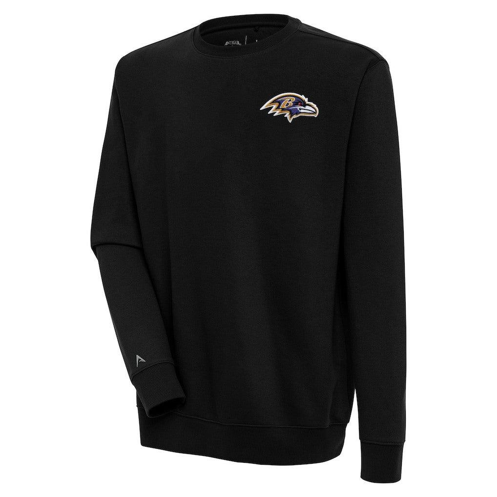 Baltimore Ravens Antigua Victory Pullover Sweatshirt - Black outlet