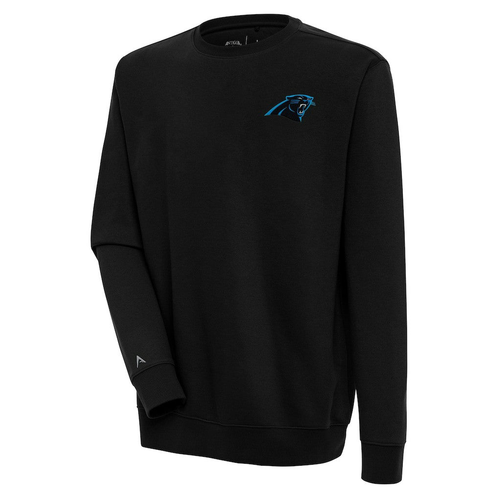 Carolina Panthers Antigua Victory Pullover Sweatshirt - Black cheap