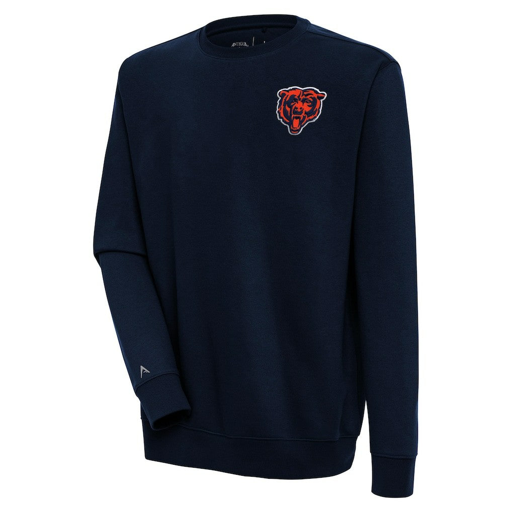 Chicago Bears Antigua Victory Pullover Sweatshirt - Navy discount