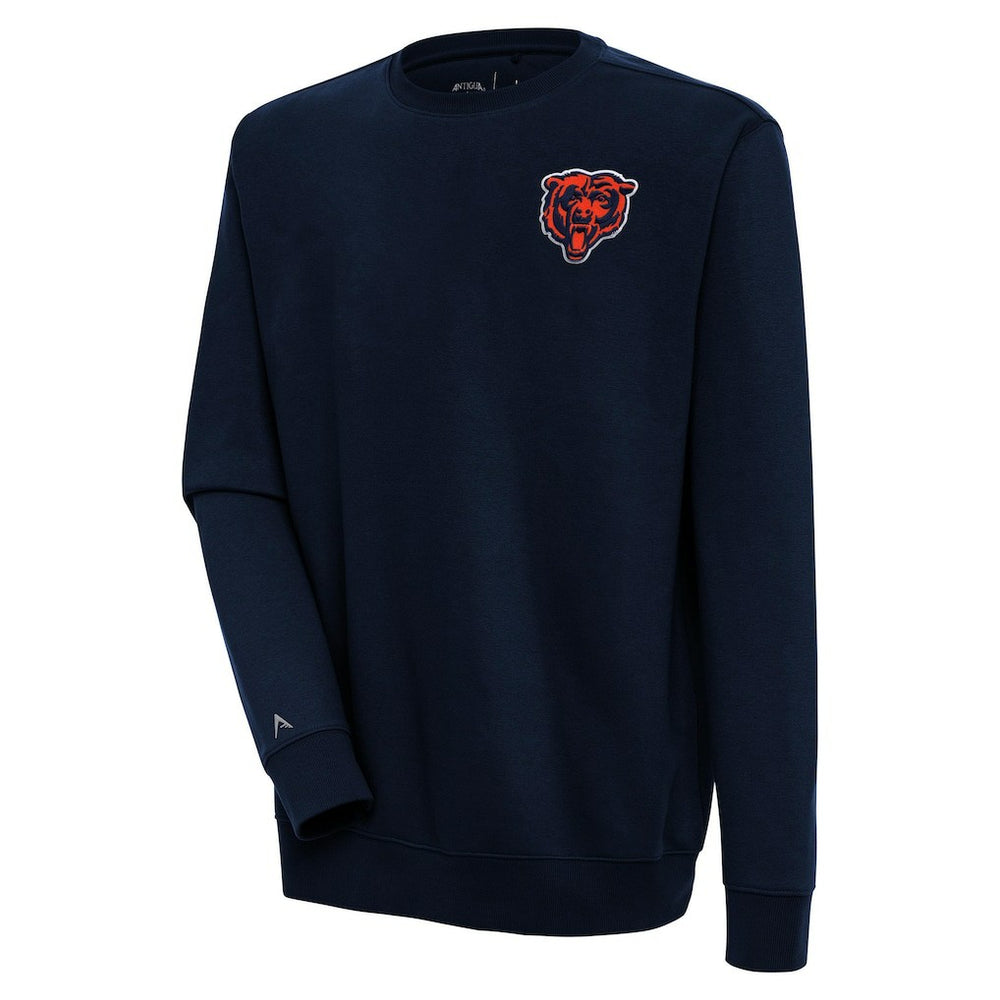 Chicago Bears Antigua Victory Pullover Sweatshirt - Navy discount