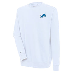 Detroit Lions Antigua Victory Pullover Sweatshirt - White for sale