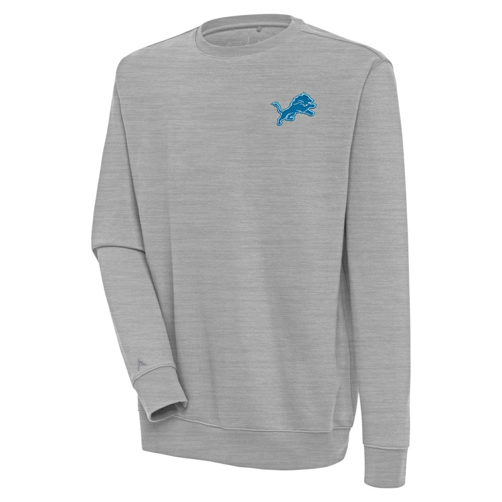 Detroit Lions Antigua Victory Pullover Sweatshirt - Heather Gray discount