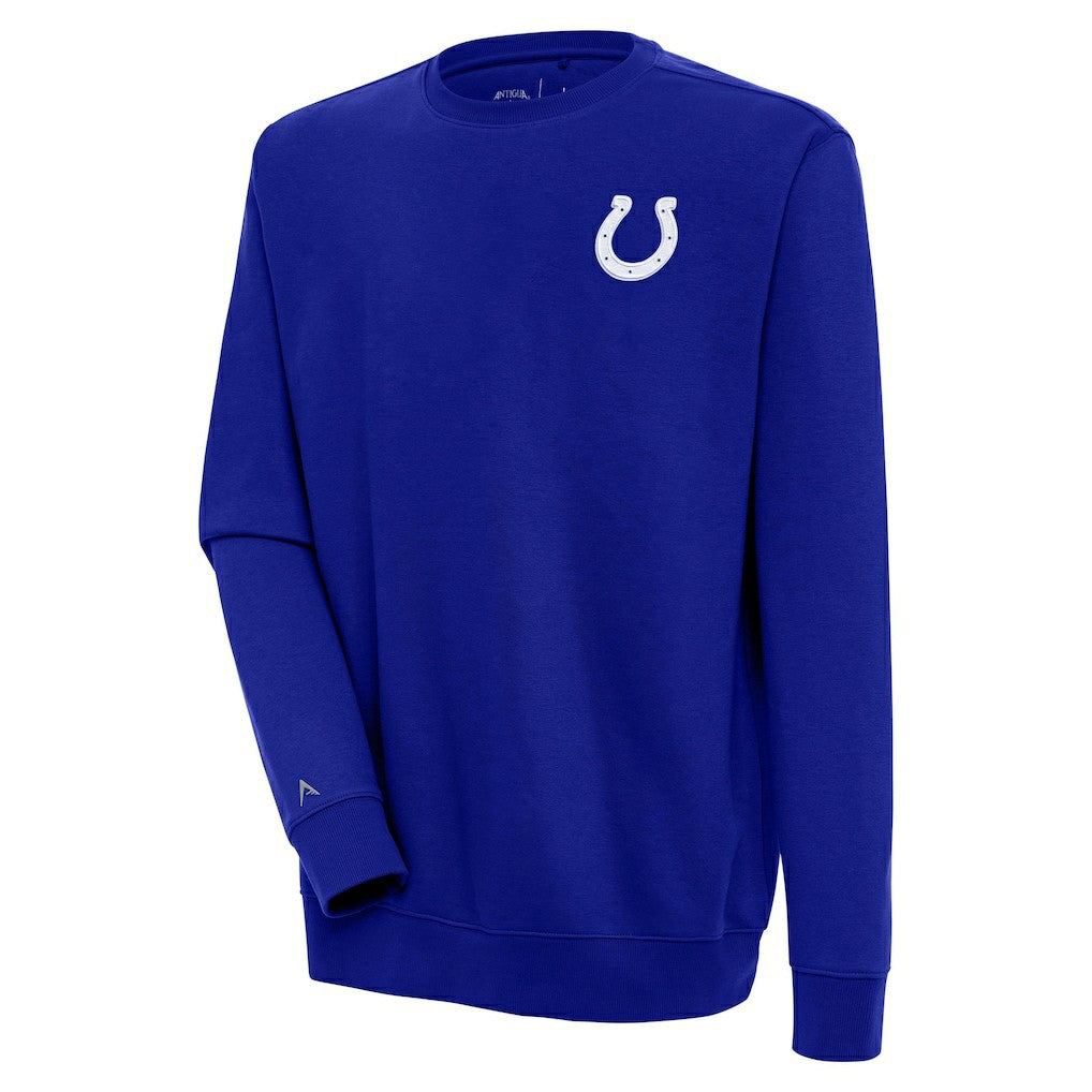 Indianapolis Colts Antigua Victory Pullover Sweatshirt - Royal on sale