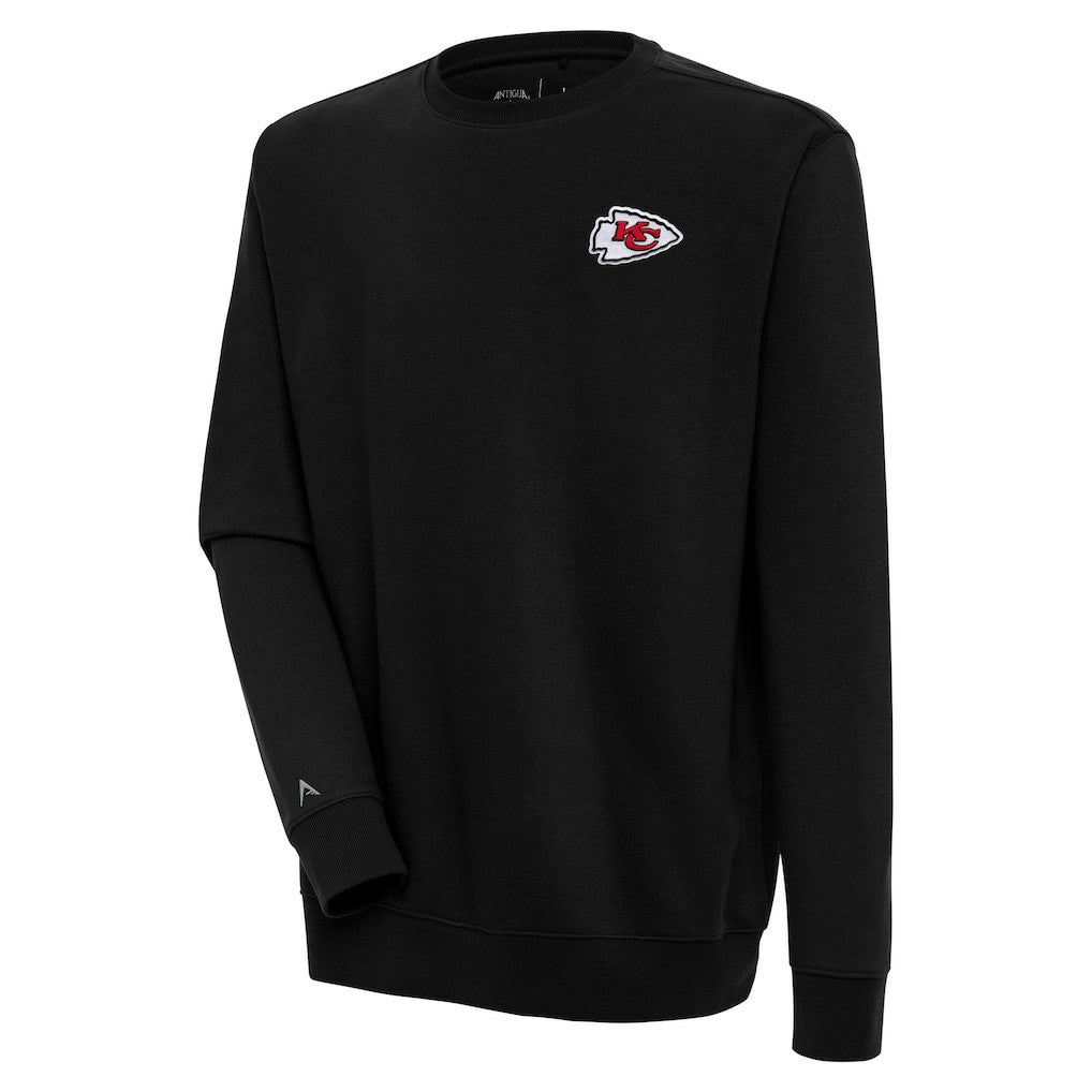 Kansas City Chiefs Antigua Victory Pullover Sweatshirt - Black cheap