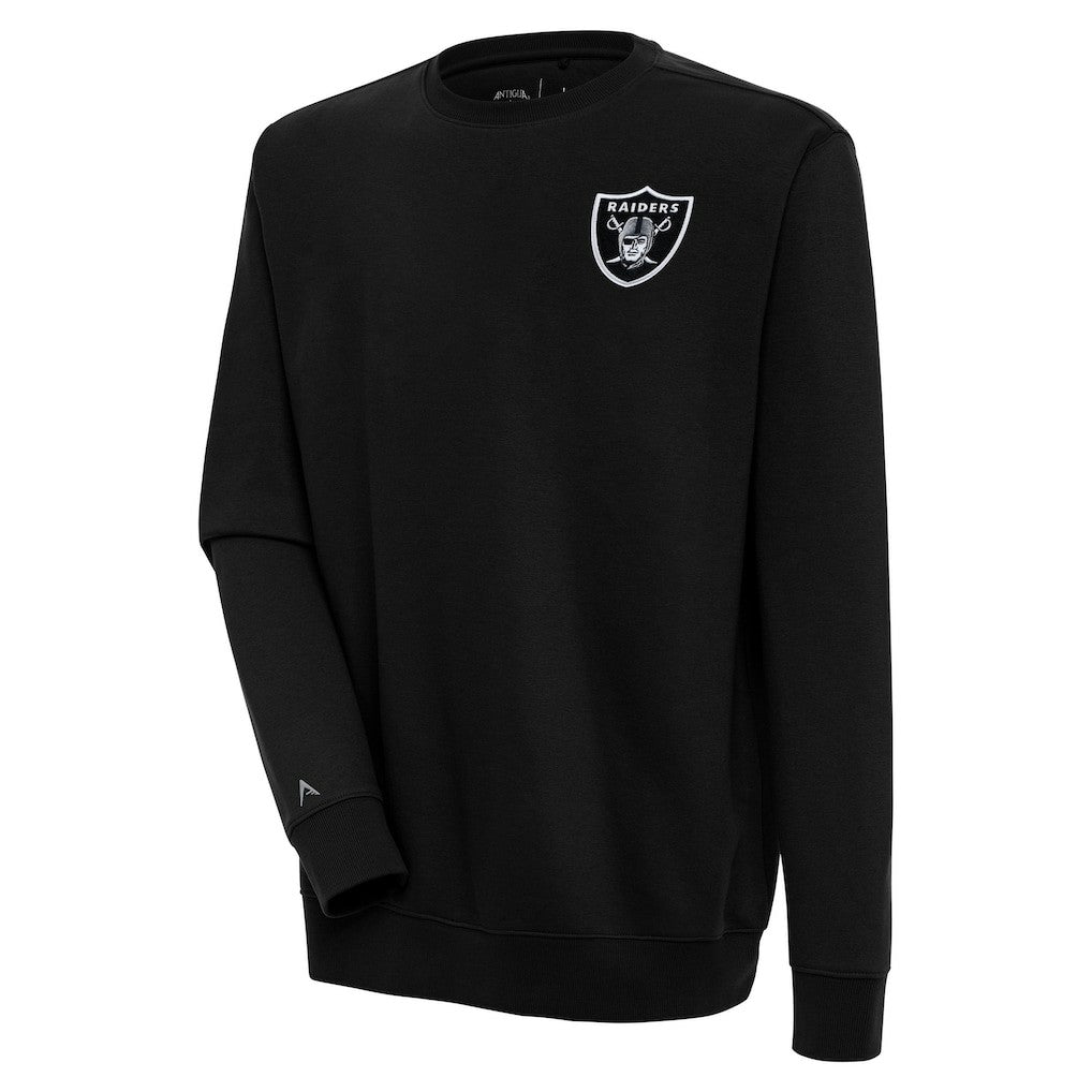 Las Vegas Raiders Antigua Victory Pullover Sweatshirt - Black outlet