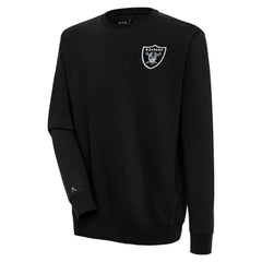 Las Vegas Raiders Antigua Victory Pullover Sweatshirt - Black outlet