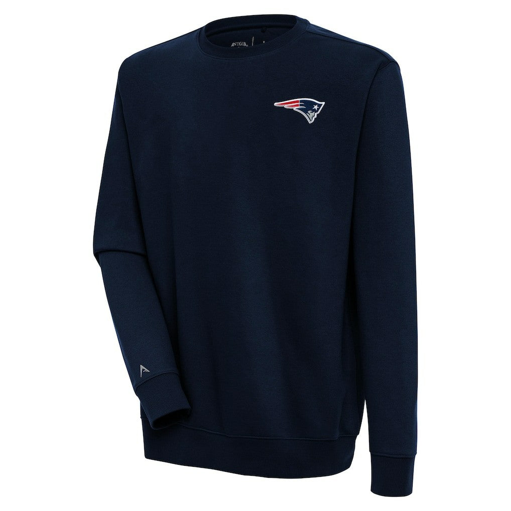 New England Patriots Antigua Victory Pullover Sweatshirt - Navy outlet