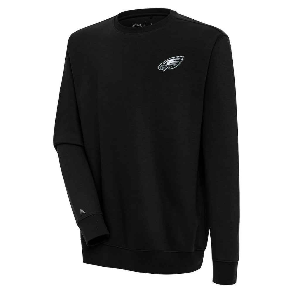 Philadelphia Eagles Antigua Victory Pullover Sweatshirt - Black cheap