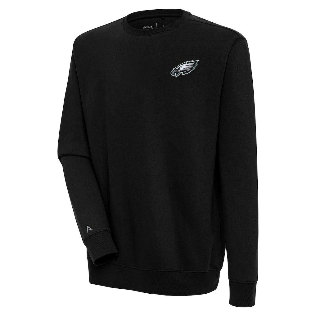 Philadelphia Eagles Antigua Victory Pullover Sweatshirt - Black cheap