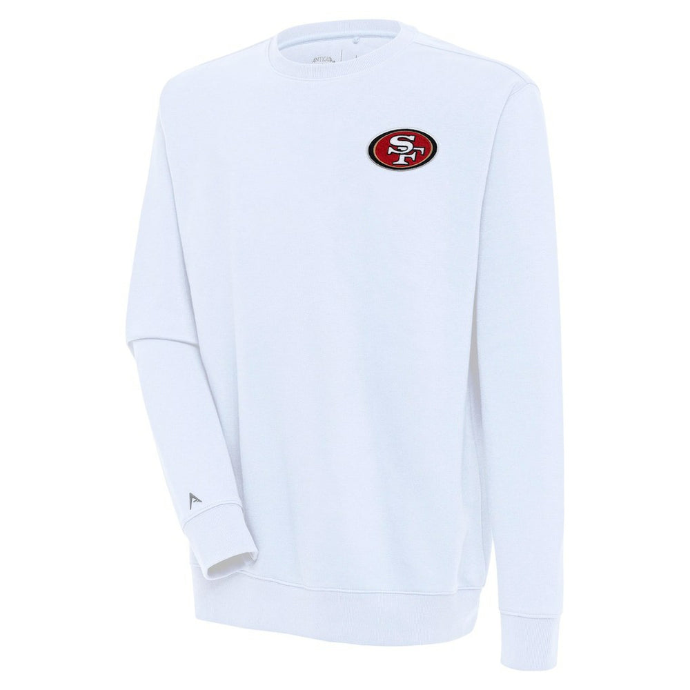 San Francisco 49ers Antigua Victory Pullover Sweatshirt - White online