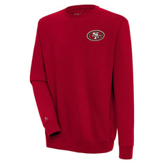 San Francisco 49ers Antigua Victory Pullover Sweatshirt - Scarlet for sale