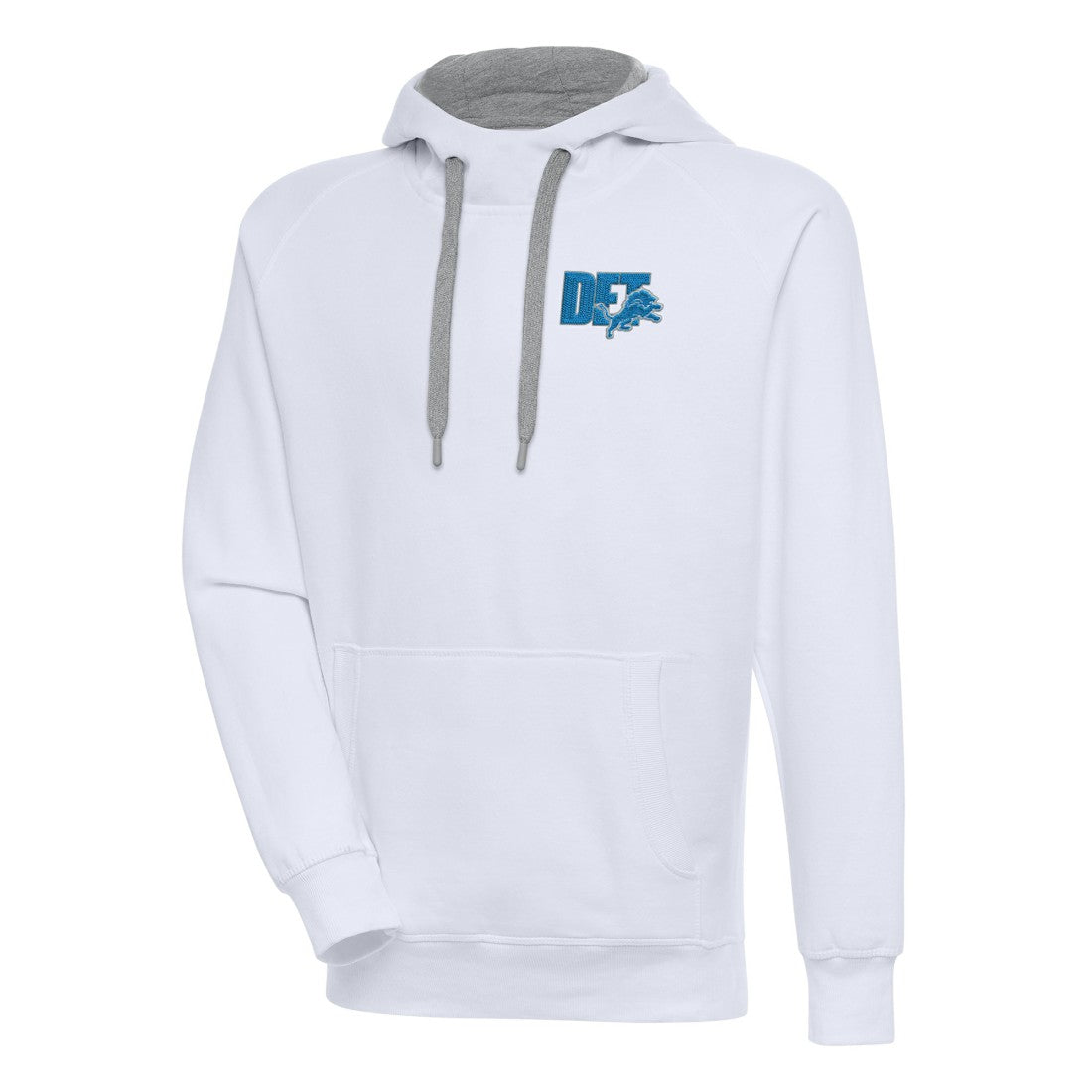 Detroit Lions Antigua Victory Pullover Hoodie - White sale