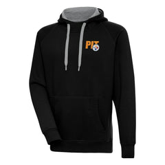 Pittsburgh Steelers Antigua Victory Pullover Hoodie - Black discount