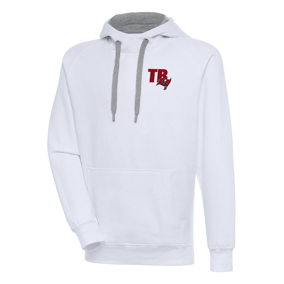 Tampa Bay Buccaneers Antigua Victory Pullover Hoodie - White online