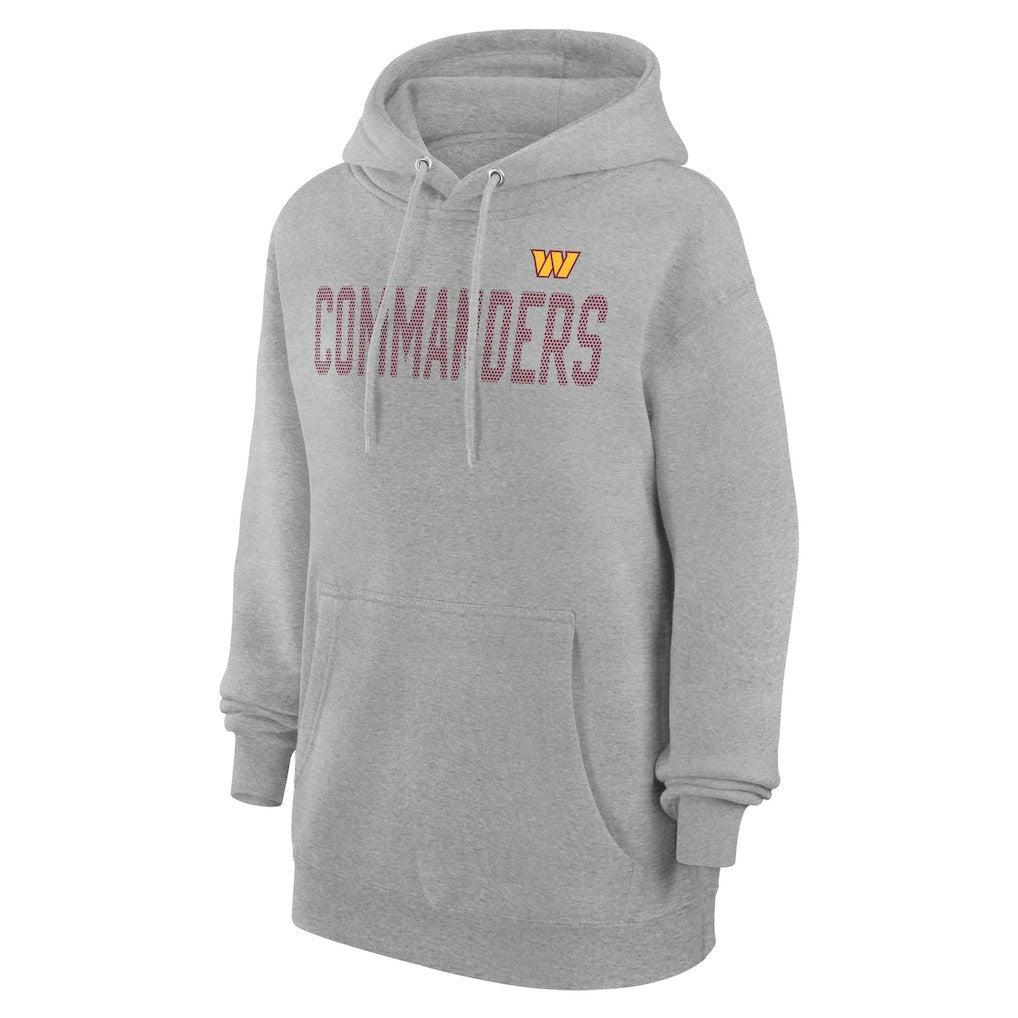 Washington Commanders G-III 4Her by Carl Banks Women's Dot Print Pullover Hoodie - Heather Gray sale