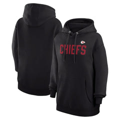 Kansas City Chiefs G-III 4Her by Carl Banks Women's Dot Print Pullover Hoodie - Black discount
