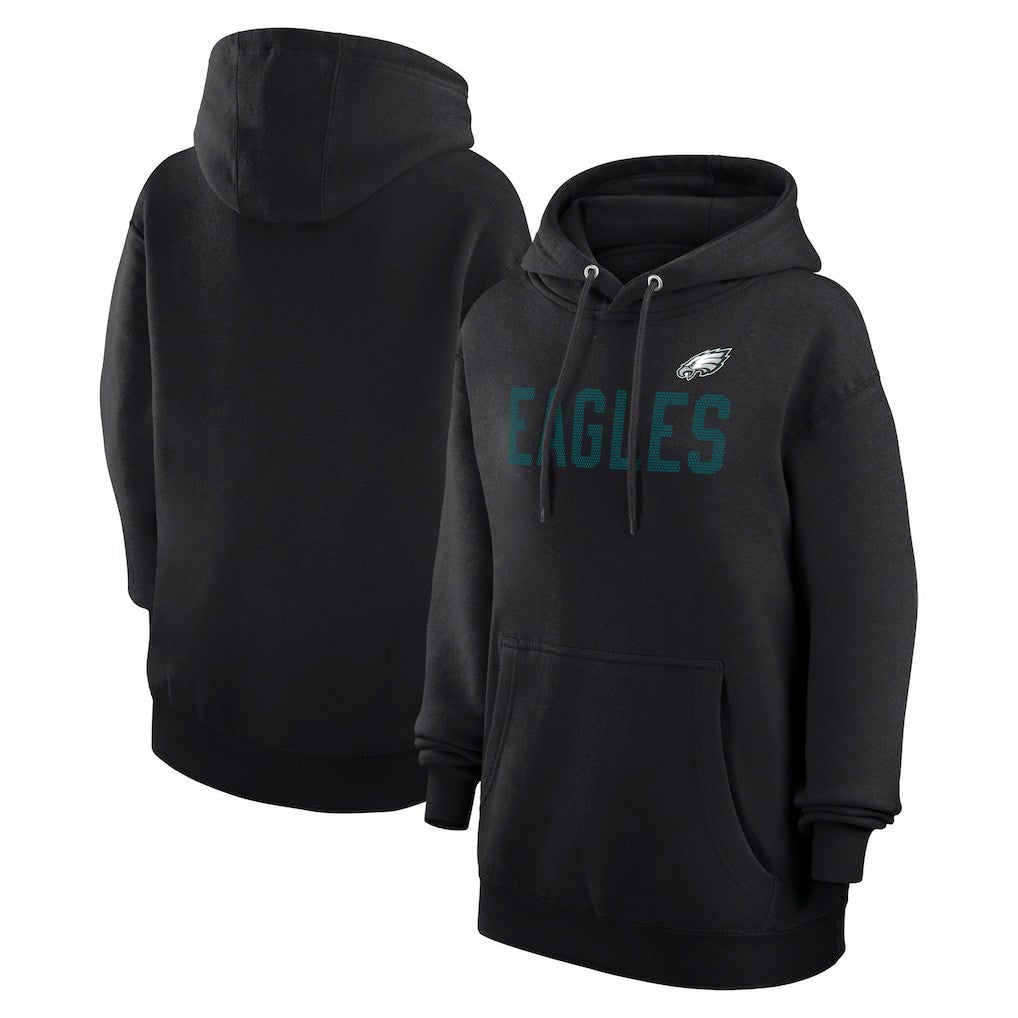 Philadelphia Eagles G-III 4Her by Carl Banks Women's Dot Print Pullover Hoodie - Black online
