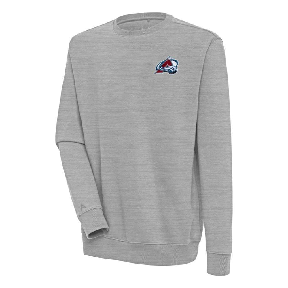 Colorado Avalanche Antigua Victory Pullover Sweatshirt Heather Gray
