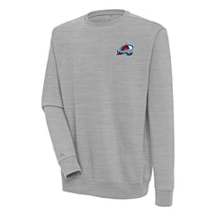 Colorado Avalanche Antigua Victory Pullover Sweatshirt Heather Gray