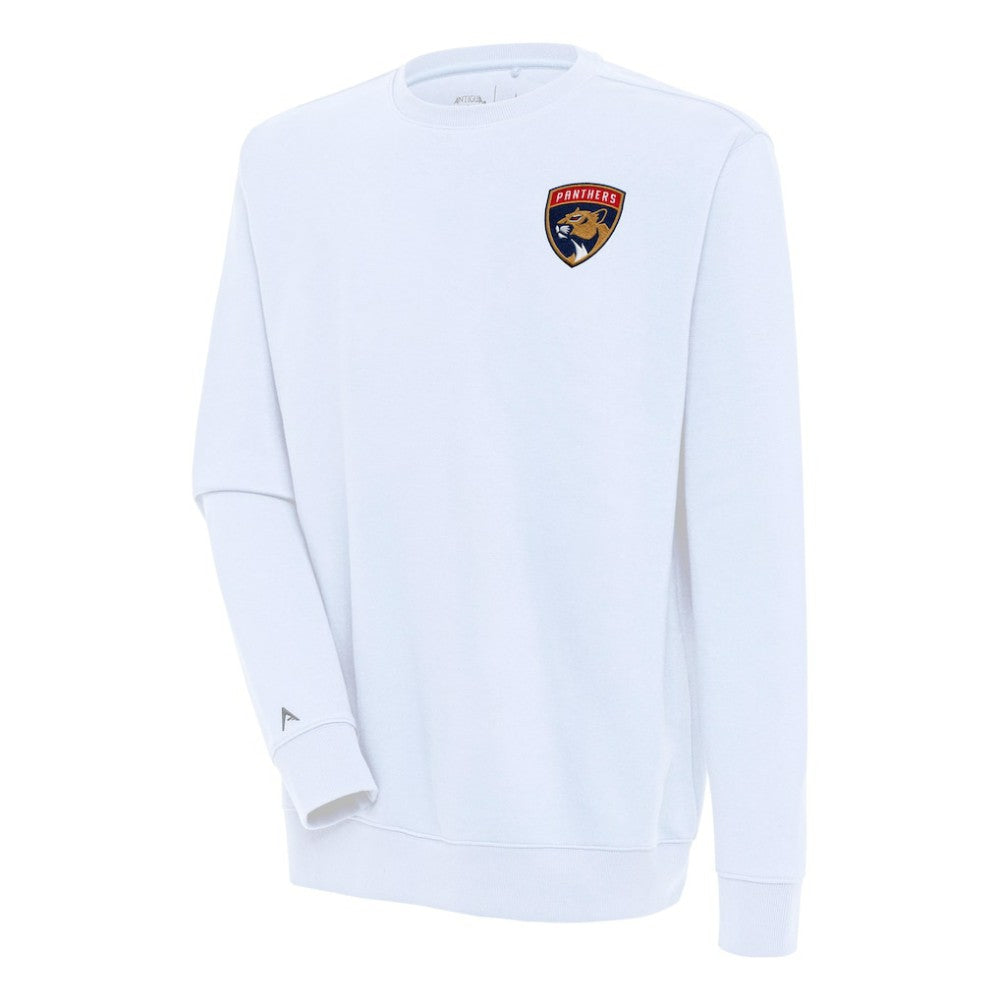 Florida Panthers Antigua Victory Pullover Sweatshirt White