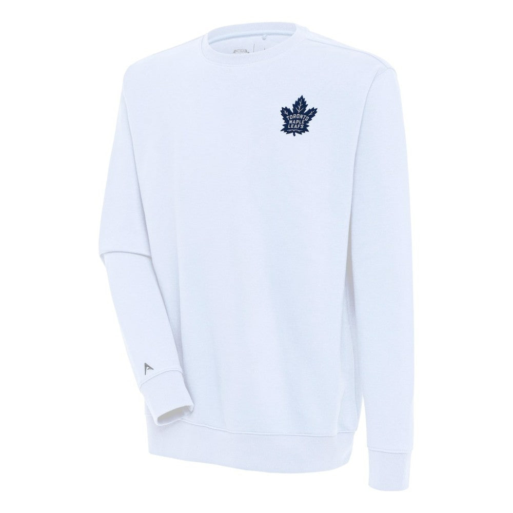 Toronto Maple Leafs Antigua Victory Pullover Sweatshirt White