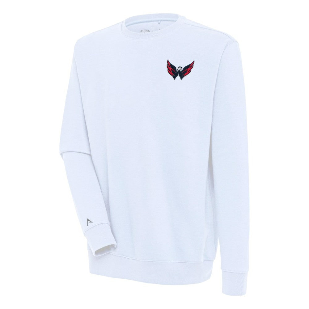 Washington Capitals Antigua Victory Pullover Sweatshirt White