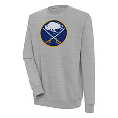 Buffalo Sabres Antigua Victory Pullover Sweatshirt Heather Gray