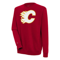 Calgary Flames Antigua Victory Pullover Sweatshirt Red