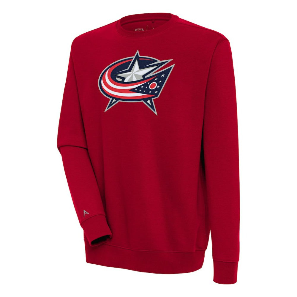 Columbus Blue Jackets Antigua Victory Pullover Sweatshirt Red