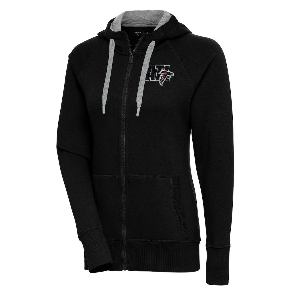 Atlanta Falcons Antigua Women's Victory Full-Zip Hoodie - Black online