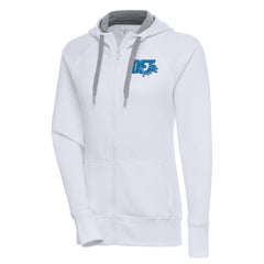 Detroit Lions Antigua Women's Victory Full-Zip Hoodie - White sale