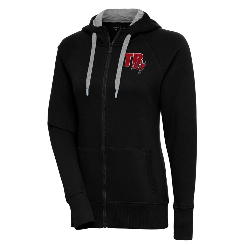 Tampa Bay Buccaneers Antigua Women's Victory Full-Zip Hoodie - Black online