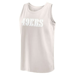 San Francisco 49ers Elements Tank Top - Cream outlet