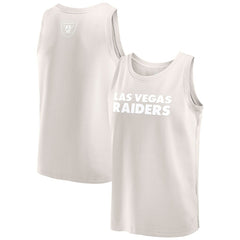 Las Vegas Raiders Elements Tank Top - Cream online