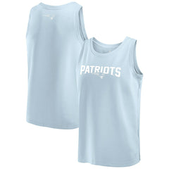 New England Patriots Elements Tank Top - Light Blue on sale