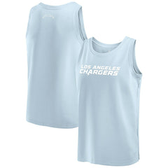 Los Angeles Chargers Elements Tank Top - Light Blue for sale