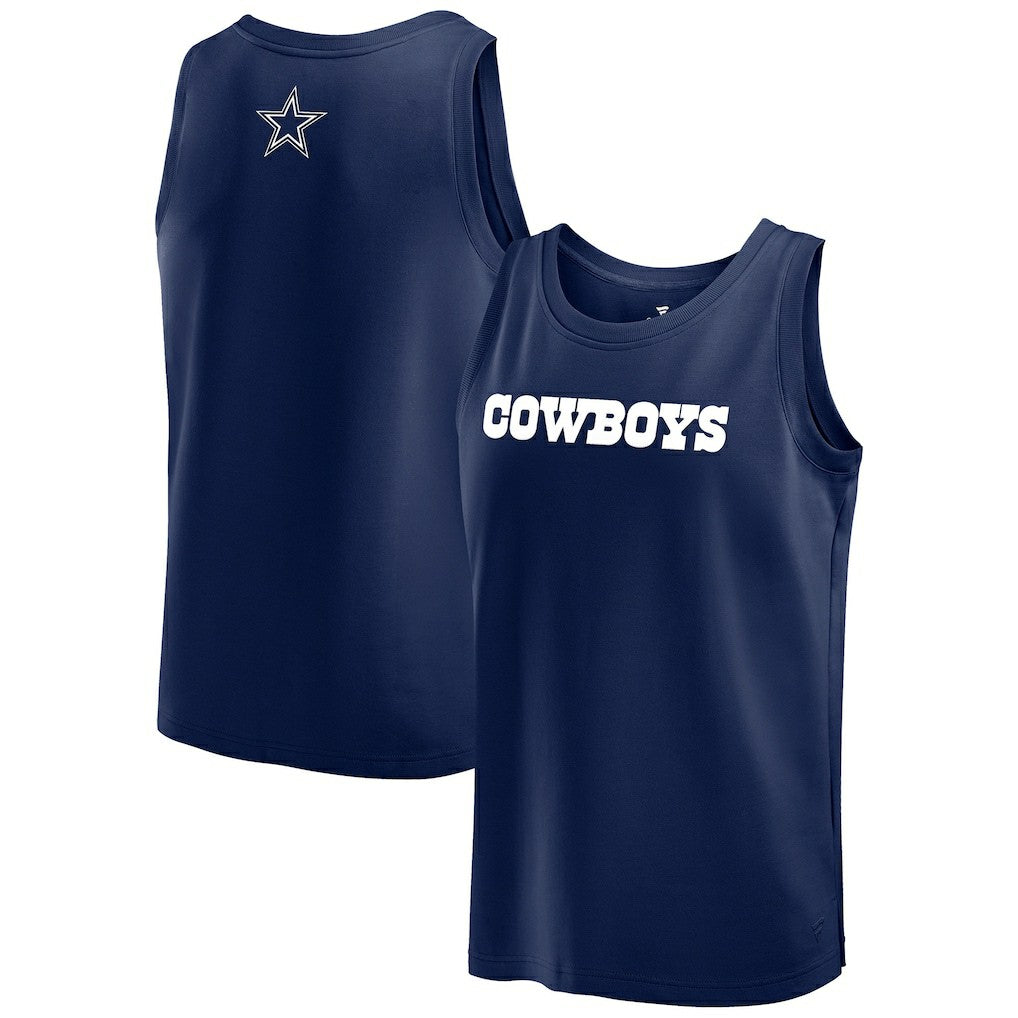 Dallas Cowboys Elements Tank Top - Navy online