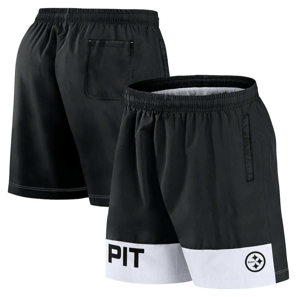 Pittsburgh Steelers Elements Shorts - Black outlet