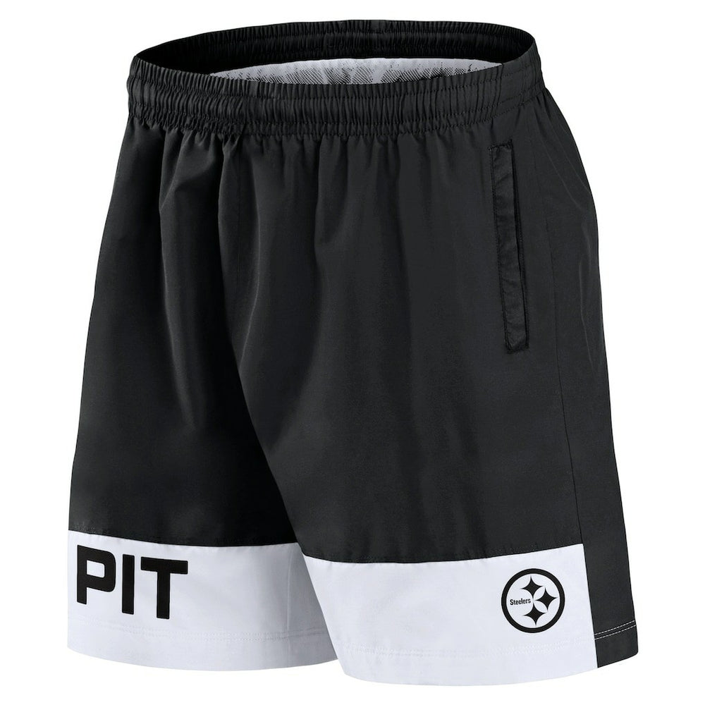 Pittsburgh Steelers Elements Shorts - Black outlet